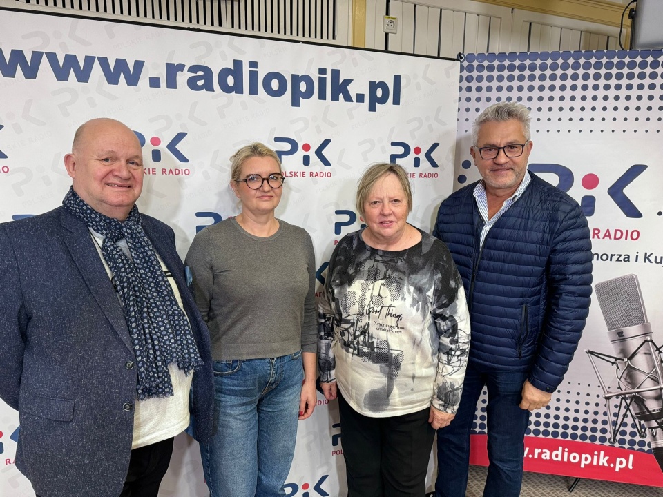 Goście „Regionalnego Punktu Widzenia” (od lewej): Henryk Martenka, Anna Tarnowska, prof. Elżbieta Wtorkowska i Maciej Puto/fot: Magda Jasińska