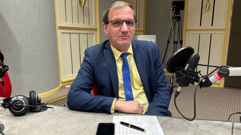 Gościem audycji w bydgoskim studiu był Tomasz Zawiszewski/fot: Tomasz Kaźmierski