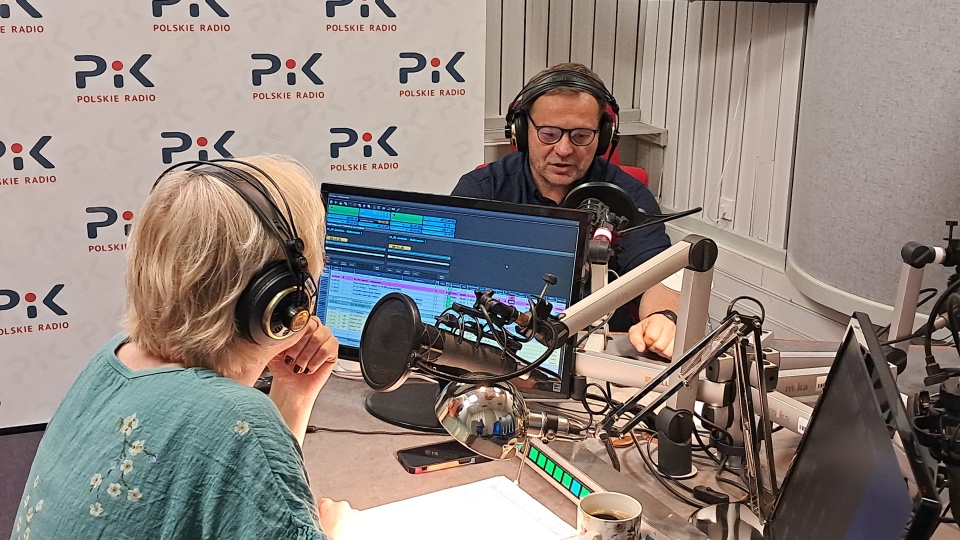 Gościem Magdy Jasińskiej był prof. Jacek Szczepkowski (od lewej)/fot: Radosław Łączkowski