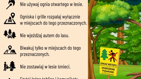 Żródło: facebook.com/Komenda Powiatowa Państwowej Straży Pożarnej w Nowym Mieście Lubawskim