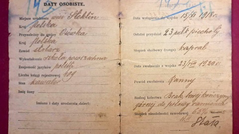 Pamiątki po Szymonie Zagrabskim w zbiorach prywatnych Zofii Sękowskiej. Fot. Michał Zaręba/PR PiK