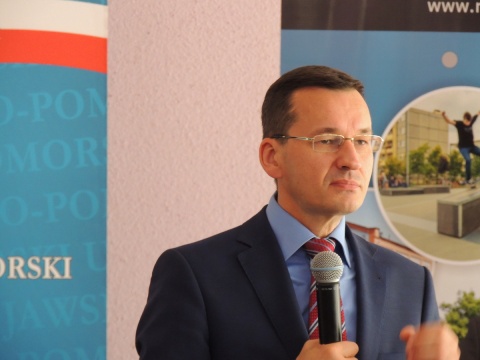 Wicepremier Mateusz Morawiecki w Kujawsko-Pomorskiem