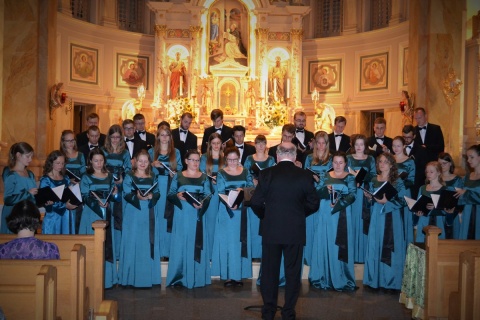 Chór Kameralny Akademii Muzycznej w Bydgoszczy w Stanach Zjednoczonych.