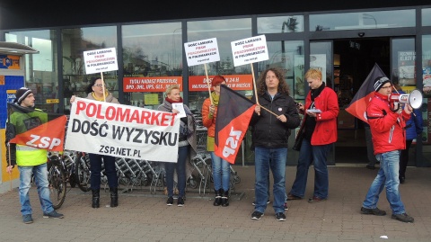 Kolejna fala protestów przeciwko sieci Polomarket