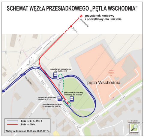 Czasowe zmiany w toruńskiej komunikacji tramwajowej