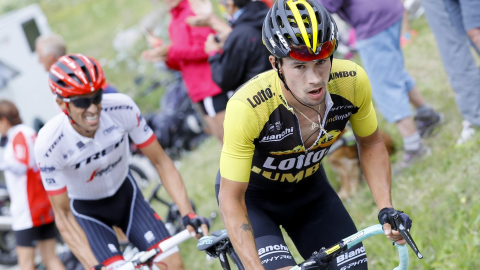 Tour de France 2017 - Primoz Roglic wygrał etap, Froome liderem