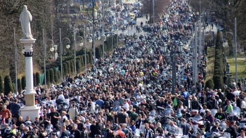 Ok. 50 tys. motocykli na zjeździe w Częstochowie