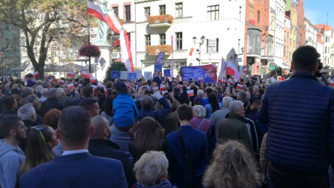 Spotkanie wyborcze PiS z mieszkańcami Torunia