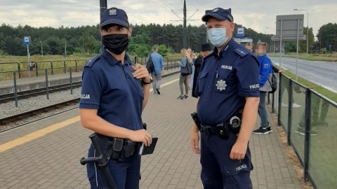 Maseczki do kontroli Policjanci sprawdzali czy nosimy je w autobusach i tramwajach