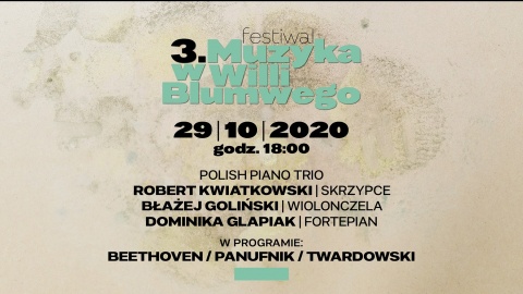 Polish Piano Trio na Festiwalu Muzyka w willi Blumwego [wideo]