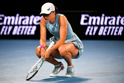 Australian Open - Iga Świątek przegrała z Halep w trzech setach w 18 finału