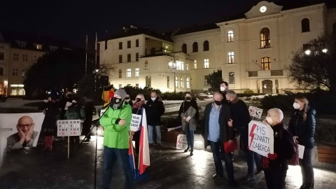 Manifestacja w Bydgoszczy. Przeciwko łamaniu praw obywatelskich