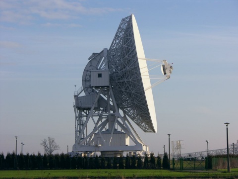 Burza uszkodziła radioteleskop obserwatorium UMK w Piwnicach koło Torunia
