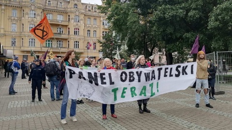 Ekologiczna demonstracja w Bydgoszczy, w trosce o klimat