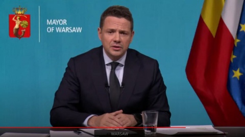 Prezydent Warszawy Rafał Trzaskowski przed podkomisją Kongresu USA