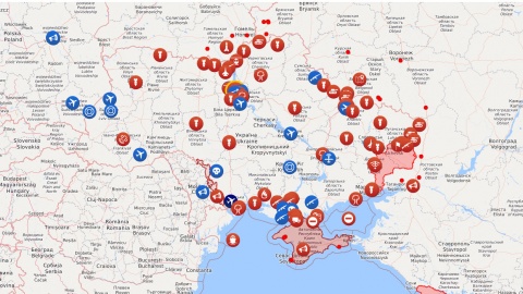 Rosyjska inwazja na Ukrainę - ataki rakiet balistycznych, ciężkie walki w rejonie Charkowa i w Donbasie