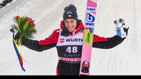 Skoki narciarskie  Piotr Żyła na podium Pucharu Świata w Lahti