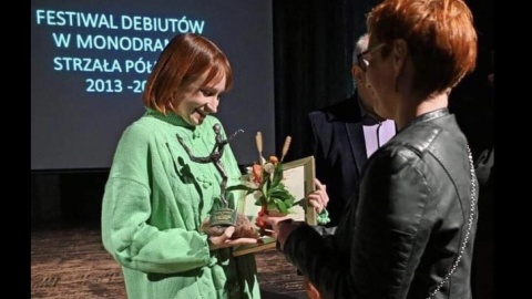 Aktorka Teatru Kameralnego w Bydgoszczy z nagrodą za najlepszy monodram