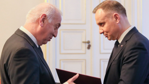 Prezydent powołał Wiesława Kozielewicza na prezesa Izby Odpowiedzialności Zawodowej