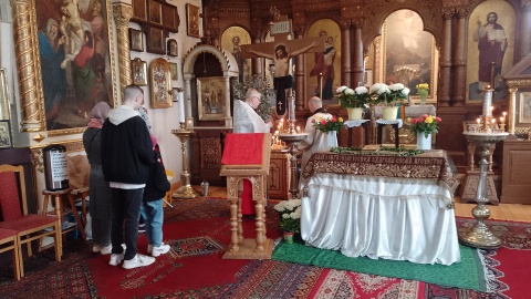 Prawosławni obchodzą Wielkanoc. W toruńskiej cerkwi poświęcono pokarmy