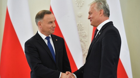 Polska i Litwa będą dalej rozwijać współpracę. Wizyta pary prezydenckiej w Wilnie