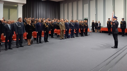 Duma, wzruszenia i podziękowania. Strażacy odebrali odznaczenia państwowe [zdjęcia, wideo]