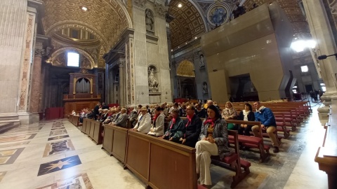Msza św. w Bazylice św. Piotra w Rzymie była zwieńczeniem obchodów 20-lecia Diecezji Bydgoskiej/fot. Ewa Dąbrowska