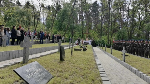 Uroczystość na cmentarzu w bydgoskiej Smukale/fot. Monika Siwak