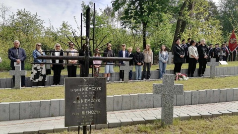 Uroczystość na cmentarzu w bydgoskiej Smukale/fot. Monika Siwak
