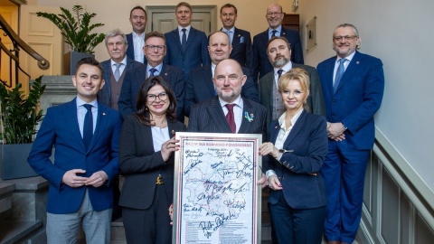 Parlamentarzyści z Kujaw i Pomorza u marszałka. Ponadpartyjne rozmowy o potrzebach regionu