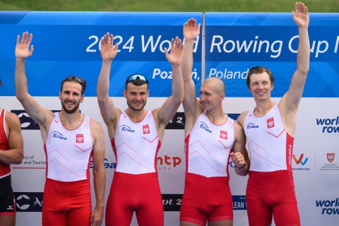 Dobre wyniki wioślarzy z regionu w PŚ. Czwórka podwójna najlepsza, brąz Radosz