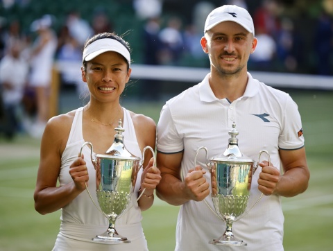 Wimbledon: Jan Zieliński mistrzem Polak z triumfem w mikście