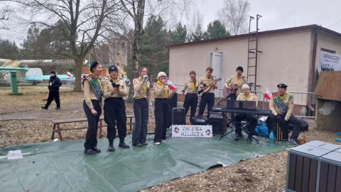 Ponad 500 osób, w tym wójt gminy Sicienko, wzięło udział w niedzielnym, 4. Biegu Tropem Wilczym/fot. Jolanta Fischer