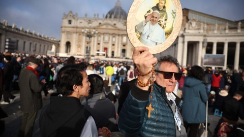 Msza św. pogrzebowa Papieża Franciszka/fot. PAP/EPA/MASSIMO PERCOSSI