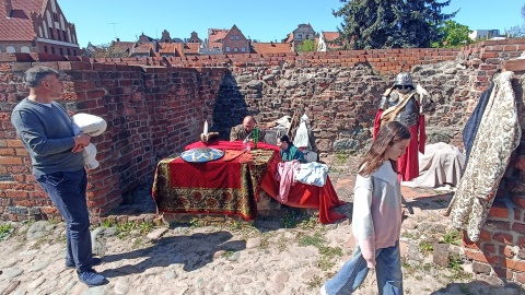 W ramach Festiwalu Nauki i Sztuki można odwiedzić ruiny Zamku Krzyżackiego/fot: Monika Kaczyńska