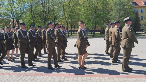 1. Pomorska Brygada Logistyczna w Bydgoszczy ma nowego dowódcę. Został nim pułkownik Krzysztof Klin/fot. Damian Klich