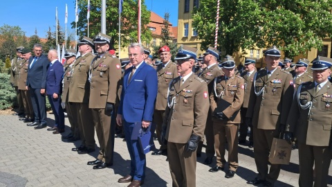 1. Pomorska Brygada Logistyczna w Bydgoszczy ma nowego dowódcę. Został nim pułkownik Krzysztof Klin/fot. Damian Klich