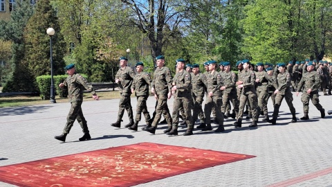 1. Pomorska Brygada Logistyczna w Bydgoszczy ma nowego dowódcę. Został nim pułkownik Krzysztof Klin/fot. Damian Klich