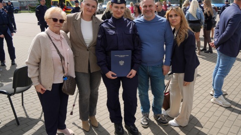 36 nowych policjantów z naszego regionu złożyło ślubowanie/fot: KWP w Bydgoszczy