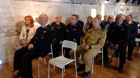 Do Muzeum Okręgowego trafiły sztandary Ochotniczych Straży Pożarnych przy dawnych bydgoskich zakładach/fot: Tatiana Adonis