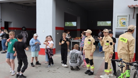 Wydarzenie dla rodzin zorganizowali strażacy ochotnicy ze Śliwic/fot. Maciej Wilkowski