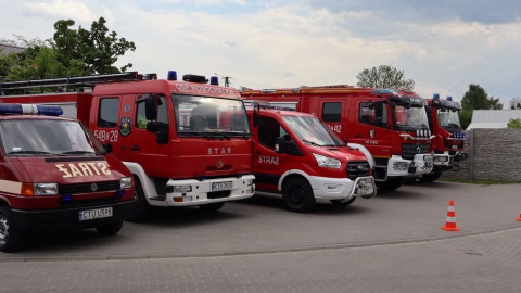 Wydarzenie dla rodzin zorganizowali strażacy ochotnicy ze Śliwic/fot. Maciej Wilkowski