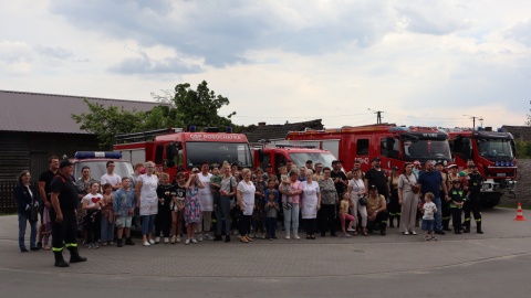 Wydarzenie dla rodzin zorganizowali strażacy ochotnicy ze Śliwic/fot. Maciej Wilkowski