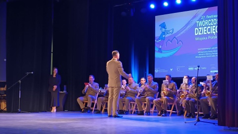 Inauguracja Festiwalu Twórczości Dziecięcej Wojska Polskiego/fot. Marta Kocoń