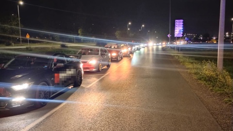 Policyjna akcja miała miejsce w piątek późnym wieczorem/fot. materiały policji