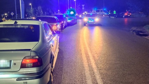 Policyjna akcja miała miejsce w piątek późnym wieczorem/fot. materiały policji