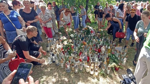 Marsz Milczenia w Toruniu po zabójstwie Klaudii/fot. Monika Kaczyńska