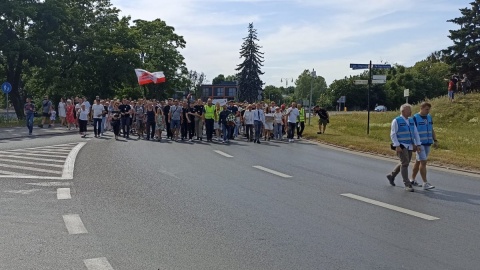Marsz Milczenia w Toruniu po zabójstwie Klaudii/fot. Monika Kaczyńska