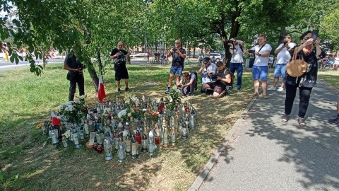 Marsz Milczenia w Toruniu po zabójstwie Klaudii/fot. Monika Kaczyńska
