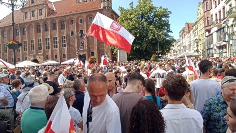 Marsz Milczenia w Toruniu po zabójstwie Klaudii/fot. Monika Kaczyńska